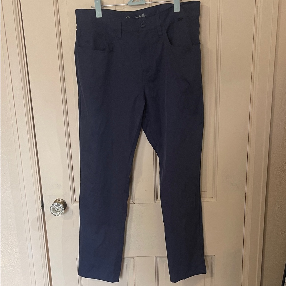 Travis Mathew Navy Slim Chinos